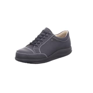 Finn Comfort Mens Huelva Leather Shoes, Schwarz (Black) Nuri, 8 2