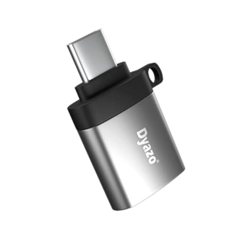 Dyazo USB Type C 3.1/3.0 to USB A Female OTG Adapter Compatible with MacBook Pro/Air 2019 2018 2017, Galaxy S20 S20+ Ultra Note 10 S9 S8USB Adapter, MacBook Air 2018 & All Type-C Devices