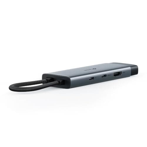 TP-Link USB Type-C 6-Port Hub with a 4K@60Hz HDMI, 1 Gbps ethernet, 1× USB-C Data Ports, 2× USB-A Data Ports, Powerful 100W Fast Charging, Stable Connection, Plug & Play (UH6120C) 2