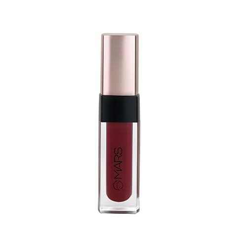MARS Popstar Non-Drying Liquid Mousse Lipstick for Women with Matte Finish | Lightweight and Non-Sticky Formula | Up to 12 Hour Long Lasting | Transferproof & Waterproof (6.0ml) (04-Party Fever) 2