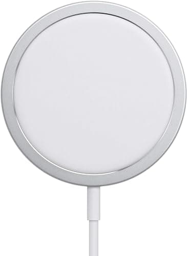 SKYCELL Wireless Charger Compatible for iPhone, Apple Magnetics and Magsafe White