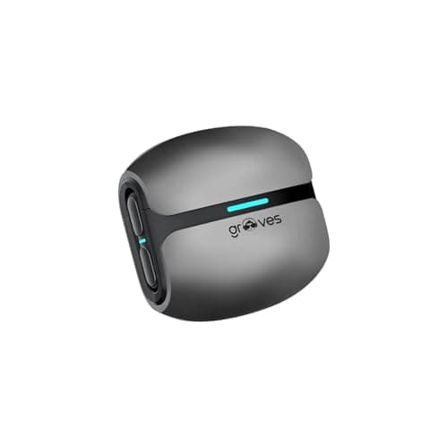 Grooves Delta Spaceship Inspired Low Latency Gaming,True Bluetooth Gaming Dual Mode in Ear Headset, Upto 120 Hr Playtime 4 Mic Enc and Hybrid Eco Support with 400Mah Battery (White, True Wireless)