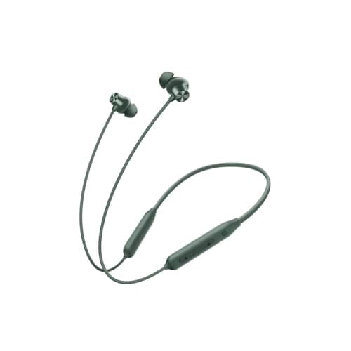 Bluetooth Wireless in-Ear Earphones with Mic, 12.4mm Dynamic Drivers, 30H Playtime, Fast Charging, IPX Water and Dust Resistant (Green)