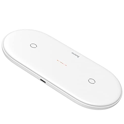 FABLOFT 2 in 1 Wireless Charger Pad Fast Dual Charge for Smart Phones White|Cell Phones & Accessories | Cell Phone Accessories | Chargers & Cradles|1x Wireless Charging Pad 3