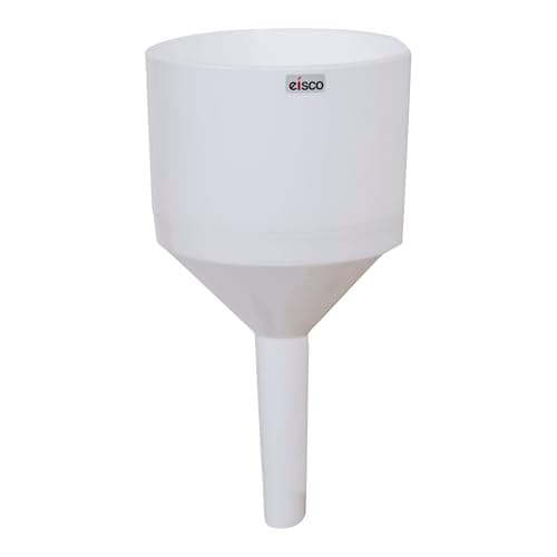 EISCO Buchner Filter Funnel 70mm – Durable Polypropylene, Autoclavable, 2-Piece Design with Perforated Plate | Vacuum Filtration for Lab, Chemistry, Microbiology, Acids, Solvents & Water Use