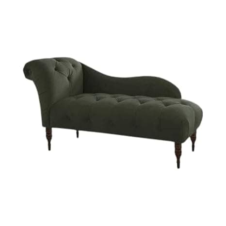 Rosewood 2-Seater Settee Sofa Diwan Couch for Home and Living Room (Black 2)