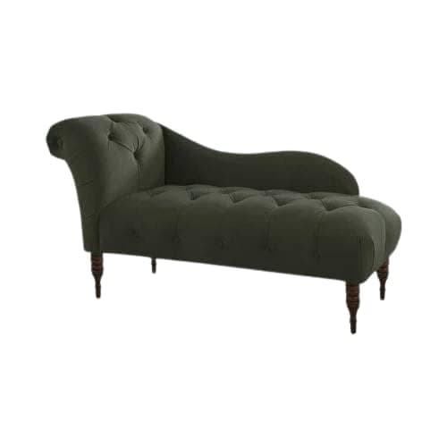 Rosewood 2-Seater Settee Sofa Diwan Couch for Home and Living Room (Black 2)