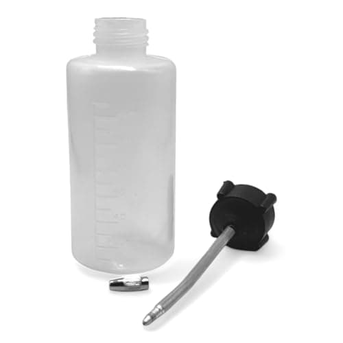 120ml Sewing Machine Oil Bottle with Long Angled Metal Spout for Precision Lubrication | Plastic Dispenser with Metal Nozzle for Tailoring Motor Repair Kitchen Garage Home Use 4