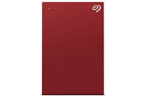 Seagate Backup Plus Slim 2 TB External HDD – USB 3.0 for Windows and Mac, 3 yr Data Recovery Services, Portable Hard Drive, 6 Month Mylio Create and Dropbox Plan – Red (STHN2000403) 2