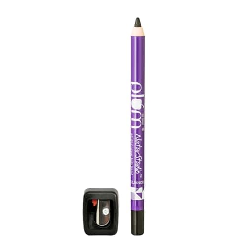 Plum Naturstudio All-Day-Wear Kajal | Water & Smudge-Proof | 24-Hour Long Stay | Intense Matte Black | Gel Finish | 2-In-1 Kajal & Eyeliner | Suitable for Sensitive Eyes & Contact Lenses | Includes Sh