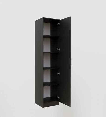Spyder Home Decore Arceus Single Door Engineering Woo Wardrobe for Clothes, Stylish Cupboard for Bedroom, Multi Utility Design with Lock and Handles, Engineered Wood, Columbian 1 Year Warranty 2