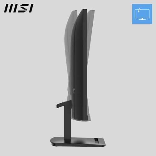 MSI PRO MP273Q E7 27-Inch WQHD Computer Monitor, 2560x1440 IPS, 75Hz, 1ms, Eye Care, Tilt Adjustable, Vesa Mount, Black 5