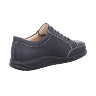 Finn Comfort Mens Huelva Leather Shoes, Schwarz (Black) Nuri, 8 4