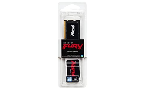 Kingston Technology Fury Impact 16GB 5600MT/s DDR5 CL40 Laptop Memory Single Module | Lower Power Comsumption | Intel XMP 3.0 | Plug N Play | KF556S40IB-16 3
