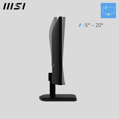 MSI PRO MP251L E2 24.5-Inch FHD Office Monitor - 1920 x 1080 IPS Panel, 4-Sided Frameless, 120 Hz Refresh Rate, Eye-Friendly Screen, Tilt-Adjustable - HDMI 1.4b, D-sub 3