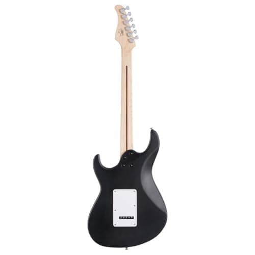 Cort G115SE BK Electric Guitar – Double Cutaway, H-S-S Pickup Setup, Beveled Heel & Smooth Satin Neck Finish 4