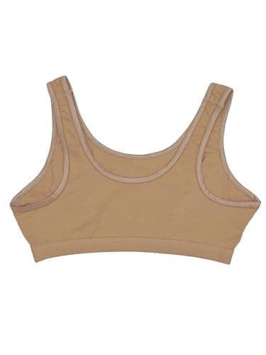 DChica Essentials Comfortable Non Padded, Non Wired No Hook Broad & Thin Strap Bras (Set of 4)_Color May Vary 4