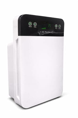 ARMAC AP551 Smart Air Purifier with Ion Technology & UV Filter | H13 True HEPA + Activated Carbon | 35–50m² Coverage | PM2.5 Display, Auto Mode & Remote Control | White 2