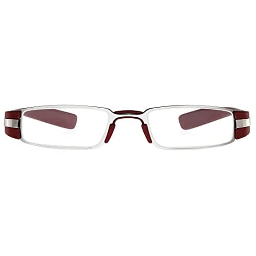 klar Eye Premium Reading Glasses For Men and Women Mobile and Computer reading glasses Anti Reflection Scratch resistant reading glasses Powers from +0.75 to +3.50 k-4011(Burgundy, 2) 2