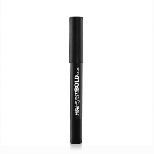 Nykaa Eyem Bold Kajal With Free Sharpener - Deep Black 001 2