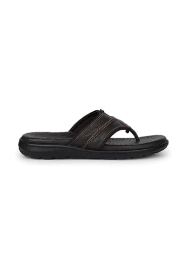 Hush Puppies Men's CHARLES THONG E Brown Sandal's - 10 UK (8744907) 4