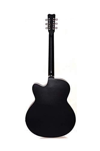 GIVSON Ketostics Venus Special Guitar (black) with bag, string set, belt and 5 picks 5