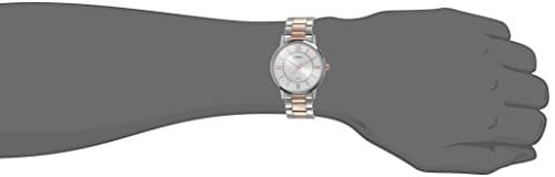 TIMEX Classics Analog Watch for Unisex with Silver-Tone Round Dial & Two Tone Stainless Steel Bracelet Band Water Resistant Unisex Wrist Watches - TW00PR213 4