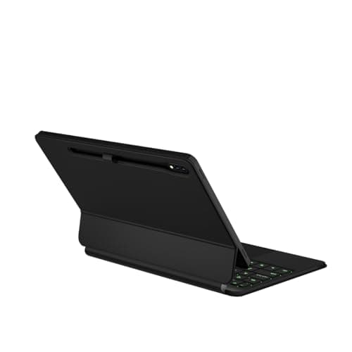 ProElite Magnetic Bluetooth TouchPad Keyboard case for Galaxy Tab S9 FE/S10 FE 10.9"/S10 lite 10.9"/S9/S8/S7 11 inch Tablet, Floating Cantilever Design, Keyboard with Built-in Colourful backlit, Black 2