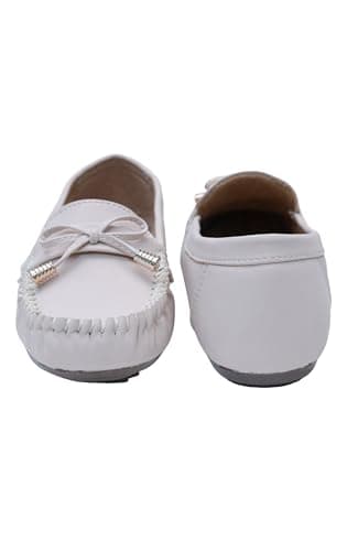 CatBird Women Cream Comfortable Loafer 3 UK 5