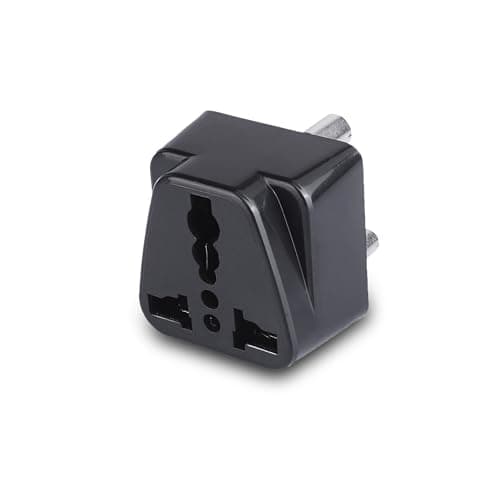 MX 5A 250V Universal India to South Africa Adapter – 3-Pin Converter Plug for Homes, Offices, Hotels & Travel Use, Pack of 2, Compatible with Indian & South African Devices 2