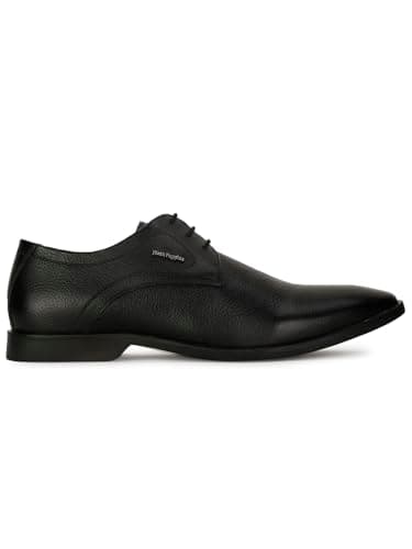 Hush Puppies Aaron Derby E 23 Men's Black Formal Shoes - 8 UK (8256000) 2