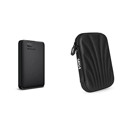 Western Digital WD 2TB Elements Portable Hard Disk Drive, USB 3.0, Compatible with PC, PS4 and Xbox,