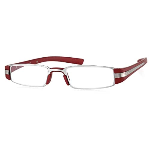 klar Eye Premium Reading Glasses For Men and Women Mobile and Computer reading glasses Anti Reflection Scratch resistant reading glasses Powers from +0.75 to +3.50 k-4011(Burgundy, 2)
