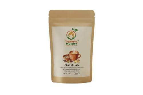 TUMMY & MUMMY Premium Chai Masala 100gm | Authentic Indian Spice Blend for RestaurantStyle Kadak Chai | Homemade Aromatic Tea Spice