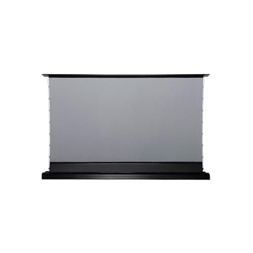 TONO SYSTEMS Floor Rising Motorized Projector Screen | ALR Fabric | UST Compatible | Premium Electric Screen(120 Inch, Black)