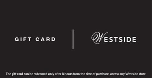 Westside| E-Gift Card | Instant Delivery | Valid for in-store purchases | 1 year validity 2