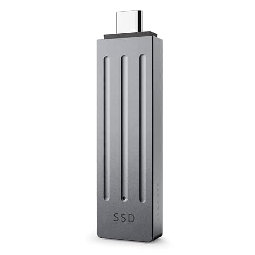 Seagate Ultra Compact 1TB SSD, 1,000 MB/s Transfer Speed, IP54 Dust & Water Resistance, Compatible with Windows, Mac, Android, iPhone, Tablets & Gaming Consoles, 6-Month Dropbox Backup 2