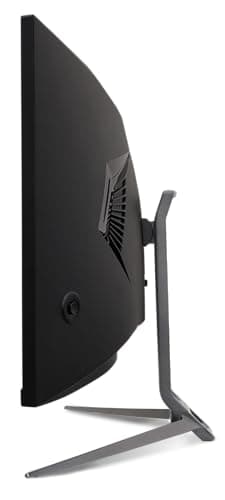 acer ED343CUR J 34 Inch UWQHD (3440x1440) Pixels VA Panel 1000R Curved Backlight LED Monitor I 1 MS, 120Hz Refresh I HDR 10, Adobe RGB 90% I RGB Lighting I 2 x HDMI (2.0) 2 x DP (1.2) I Eye Care 6