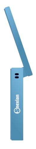 Snexian Latest Rock X Flip Dual Sim |Keypad Mobile with 1.8" Display |Flip|Fold|Call & SMS Indicator|Crystal Back Panel |BT Dialer|Voice Changer|Long Lasting Battery|Camera|Feature Phone| Blue 4
