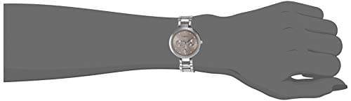 TIMEX Analog Watch for Women with Pink Round Dial & Silver Stainless Steel Bracelet Band Water Resistant Women's Wrist Watches - TW000X212 4