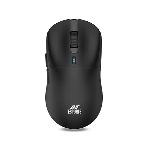 Ant Esports Diamondback 55 Smartchoice Wireless Gaming Mouse, Tri-Mode 2.4GHz Bluetooth Wired, PixArt PAW3311 Sensor, 24000 DPI, 1000Hz Polling Rate, 54g Superlight, 300mAh Battery, PC Xbox Mac PS