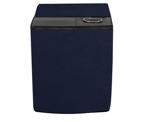 Stylista Polyester Waterproof Washing Machine Cover Compatible for Samsung 11.5 Kg Semi-Automatic Top Loading WT11A4600LL Blue