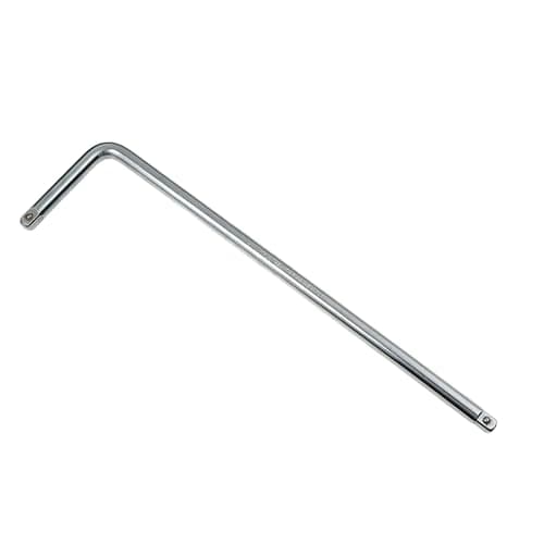 Taparia Angle Handle Socket Wrench Accessory (1737)-Enhanced Leverage Design for Stubborn Fasteners-Compatible with 1/4", 3/8", 1/2" Drive Sizes-Chrome Vanadium Steel-Heavy Duty Applications
