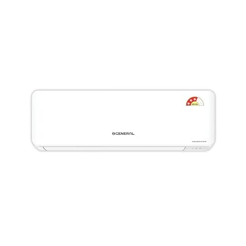 GENERAL 1.8Ton BEE 2026 3 Star Rated,Inverter Split AC(Copper,6400W,Powerful Cooling,15m Long Reach Airflow,4 Way Swing,55°C Max,Suitable for 200~250 Sft,ASGG22CNWA-B,White,Free Standard Installation)