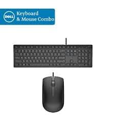 Dell USB Wired Keyboard and Mouse Set (Black) KB216+MS116 3