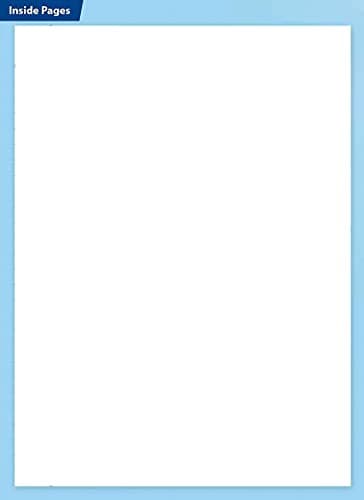 Rush Rough A4 Spiral Notebook 500 Pages | Unuled Notebook | 500 Pages Notebook Plain | Pack of 1 | Spiral Register (500 Pages, Unruled (Plain)) 3