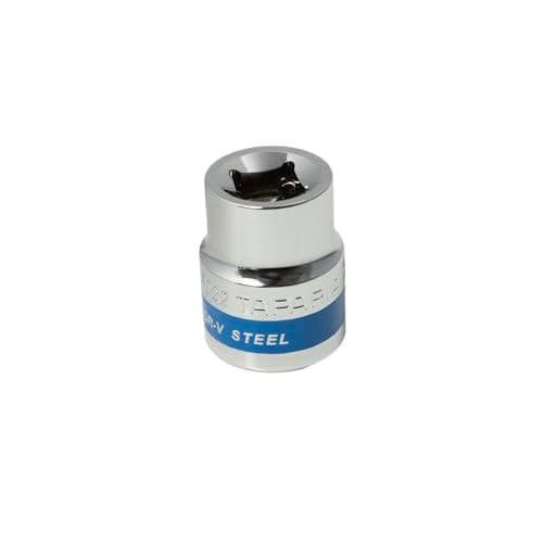 Taparia 1/2" Square Drive Socket (22 mm)- 12 Point or Bi Hex sockets for std Nuts and Bolts Compatible W/Ratchets, L Handles, Wrenches, Power Tools-Automotive & Mechanical work-DIY