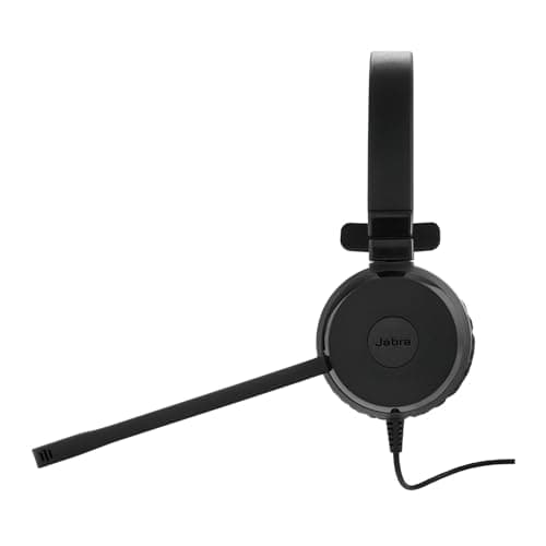 Jabra Evolve 30 II Wired Dual-Ear Headset with Mic for Work - 3.5mm Jack or USB-A/USB-C Connectivity, Computer Headset with Noise-Cancelling Microphone, Works with Online Meeting Platforms - Black 5
