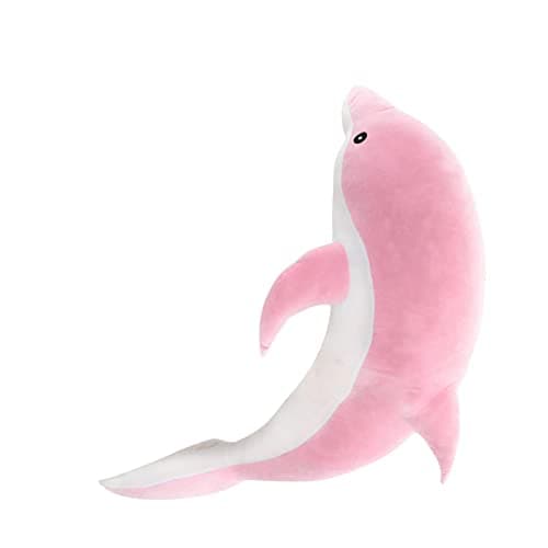 Meadawgs® Dolphin Stuffed Animals Toy Sleeping Pillow for Home Decoration Pink 50cm|Baby | Toys for Baby | Plush Baby Toys|1 Plush Toy 3