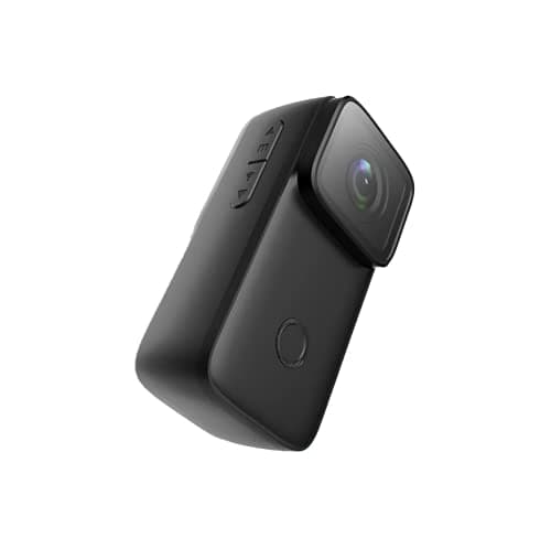 SJCAM C200 Action Camera 4K 24FPS Optical 16MP | Magnetic Body & Hands Free | 6-Axis Gyro Stabilizer | WiFi 2.4 GHZ | Insta Go | Webcam | Video Recording | Mini Vlogging Cam (Black) 4